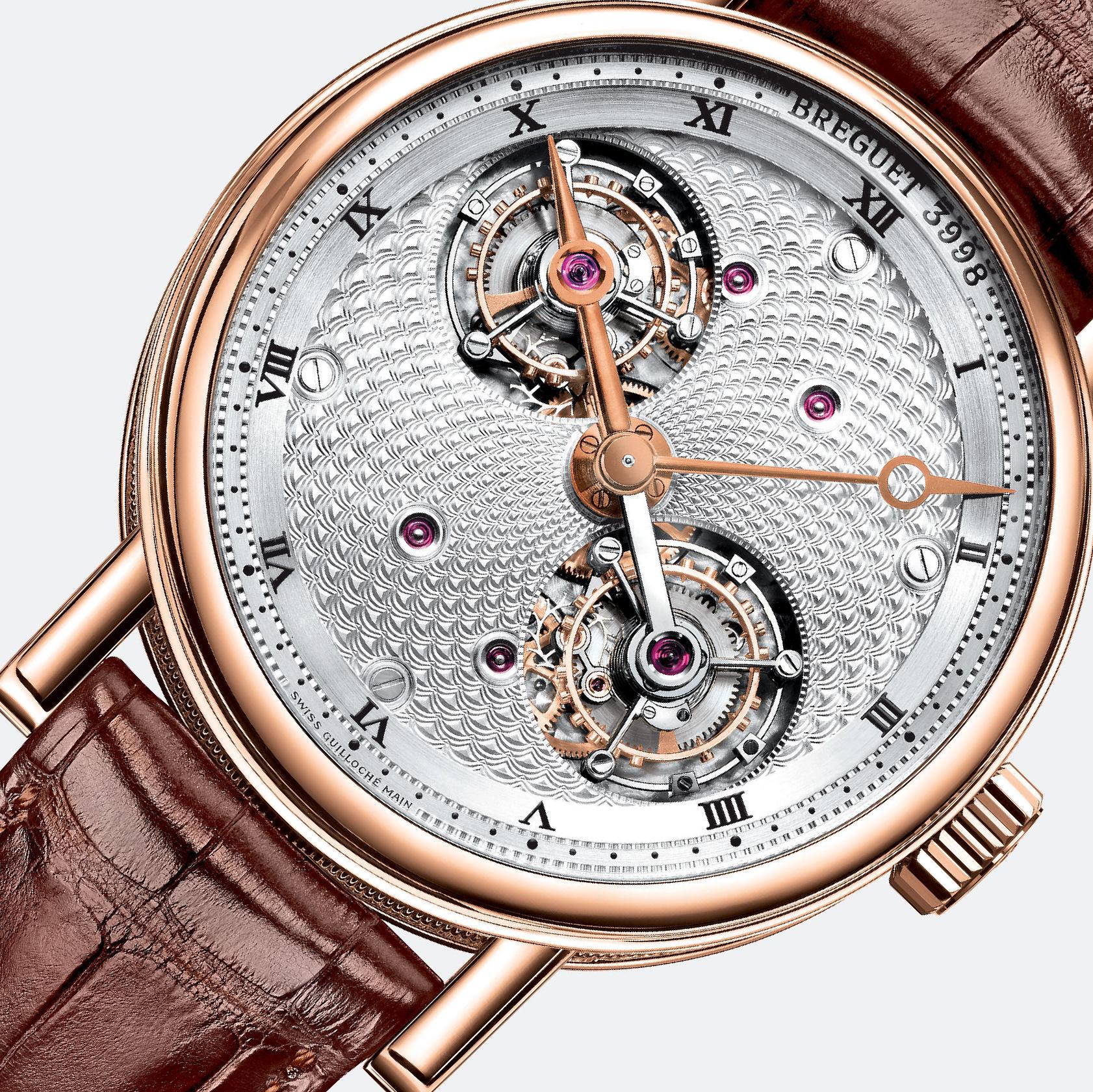 Breguet Classique 5347 18K Rose Gold, mm, Double Tourbillon