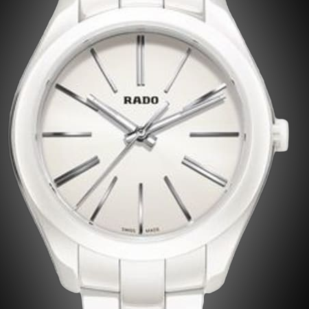 Rado HyperChrome 3232 White Dial, Ceramic, 36.0 mm, Ladies Watch