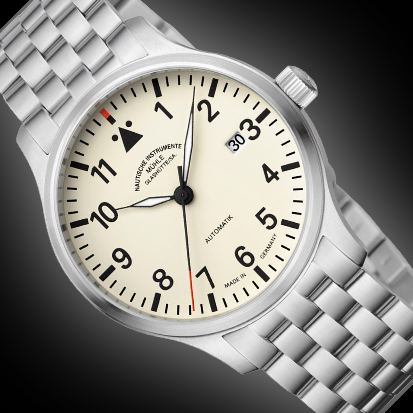 Muhle Glashutte Terrace Port II M1-37-40 Date beige Dial Automatic Men\'s_952577 Terrasport II – Muhle Glashutte USA main image 3
