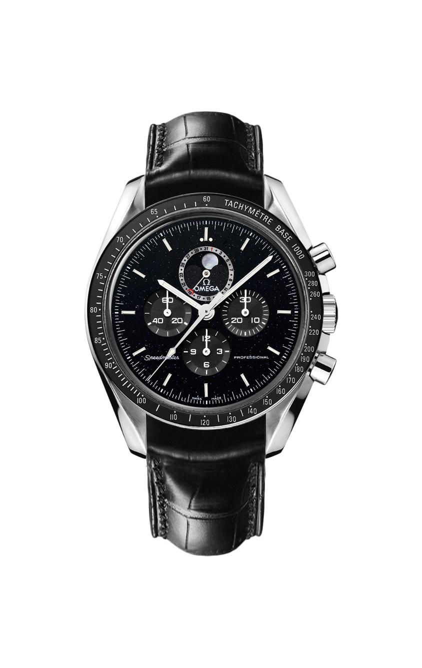 Omega Speedmaster Moonphase 311.33 Black Dial, Stainless Steel