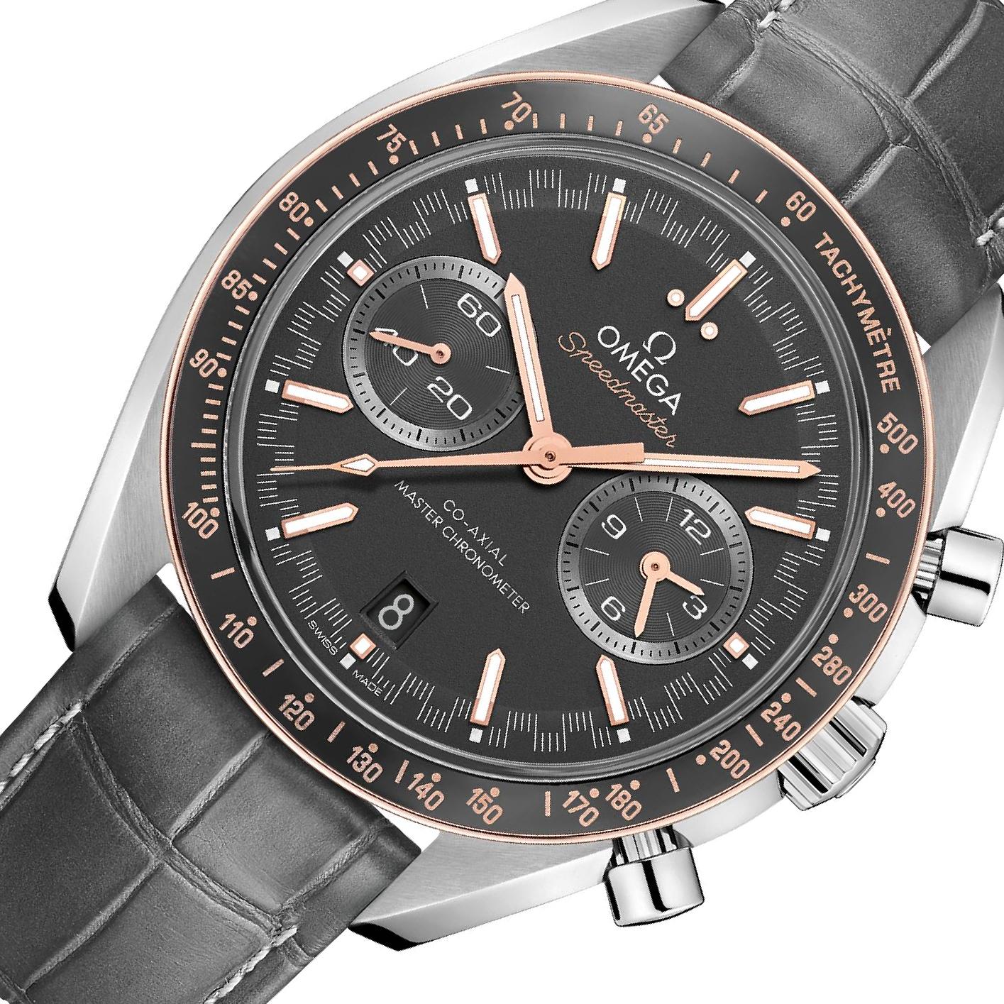 Omega Speedmaster Racing 329.23 Matt Grey Dial, 18K Sedna Gold