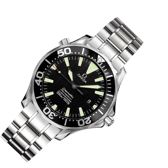 Omega Seamaster Diver 300M 2255.50 Black Dial, Stainless Steel