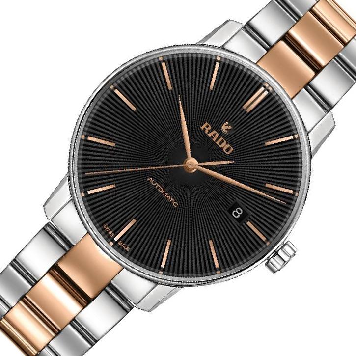 Rado Coupole 2286 Black Dial, Stainless Steel, 38.0 mm, Automatic