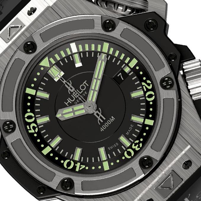 Hublot Big Bang 731.NX Matte Black Dial, Titanium, 48.0 mm, King Power