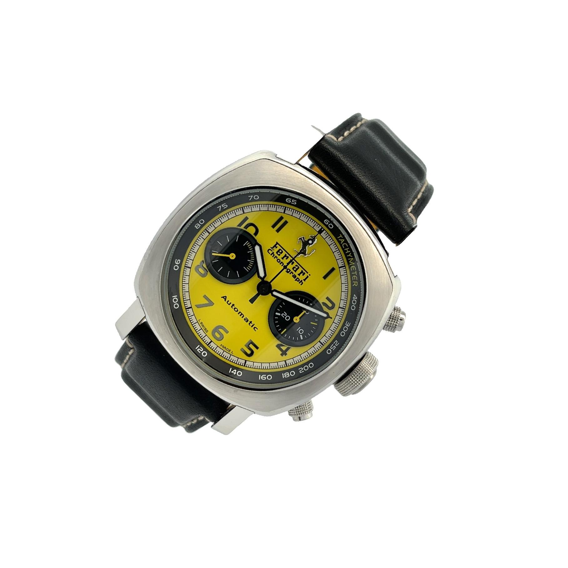 Panerai Ferrari Granturismo 00011 Yellow Dial, Stainless Steel