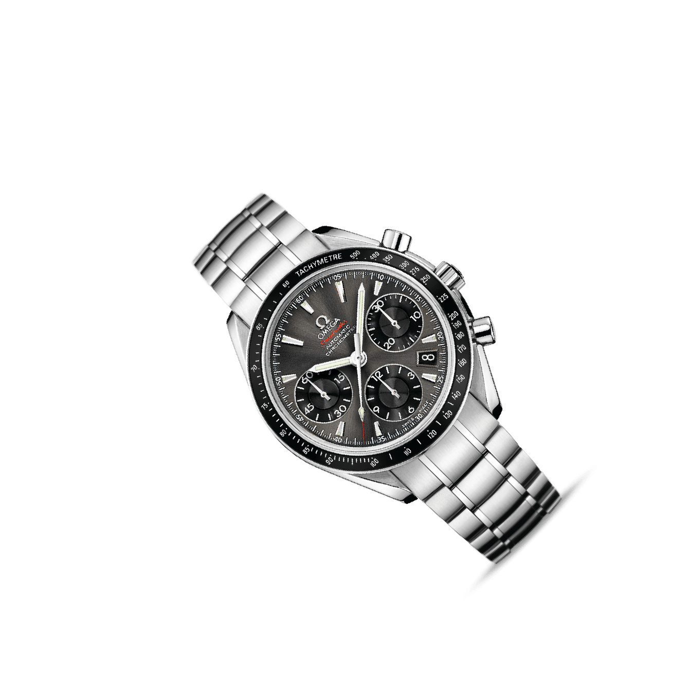 Omega Speedmaster Date 40 323.30 Grey Dial, Stainless Steel, 40.0