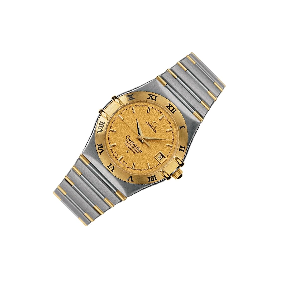 Omega Constellation 35.5 1302.10 Silver Dial, Yellow Gold, 35.0 mm