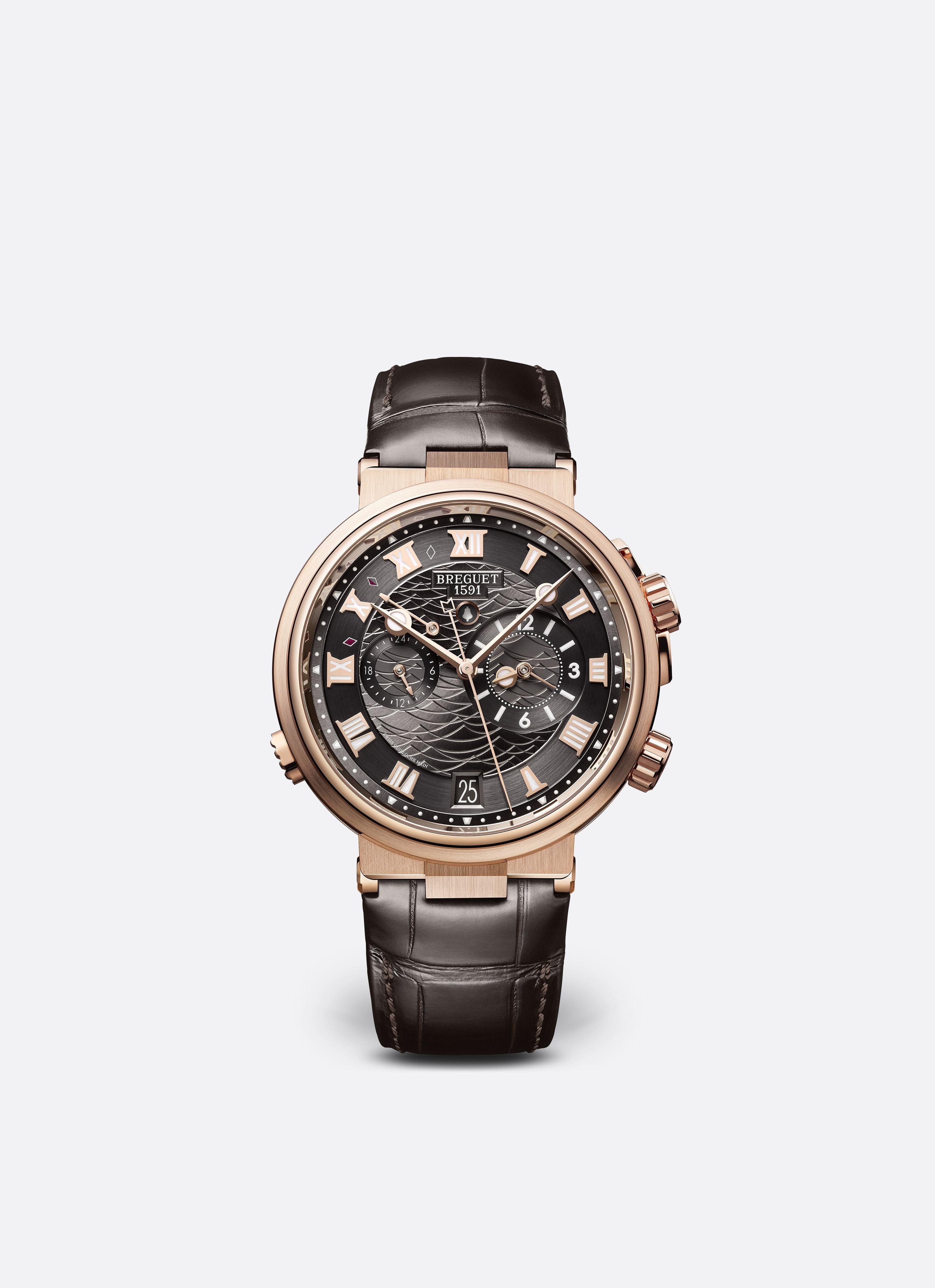 Breguet Marine 5547 Grey Dial, Titanium, Alarme Musicale, Self-Winding