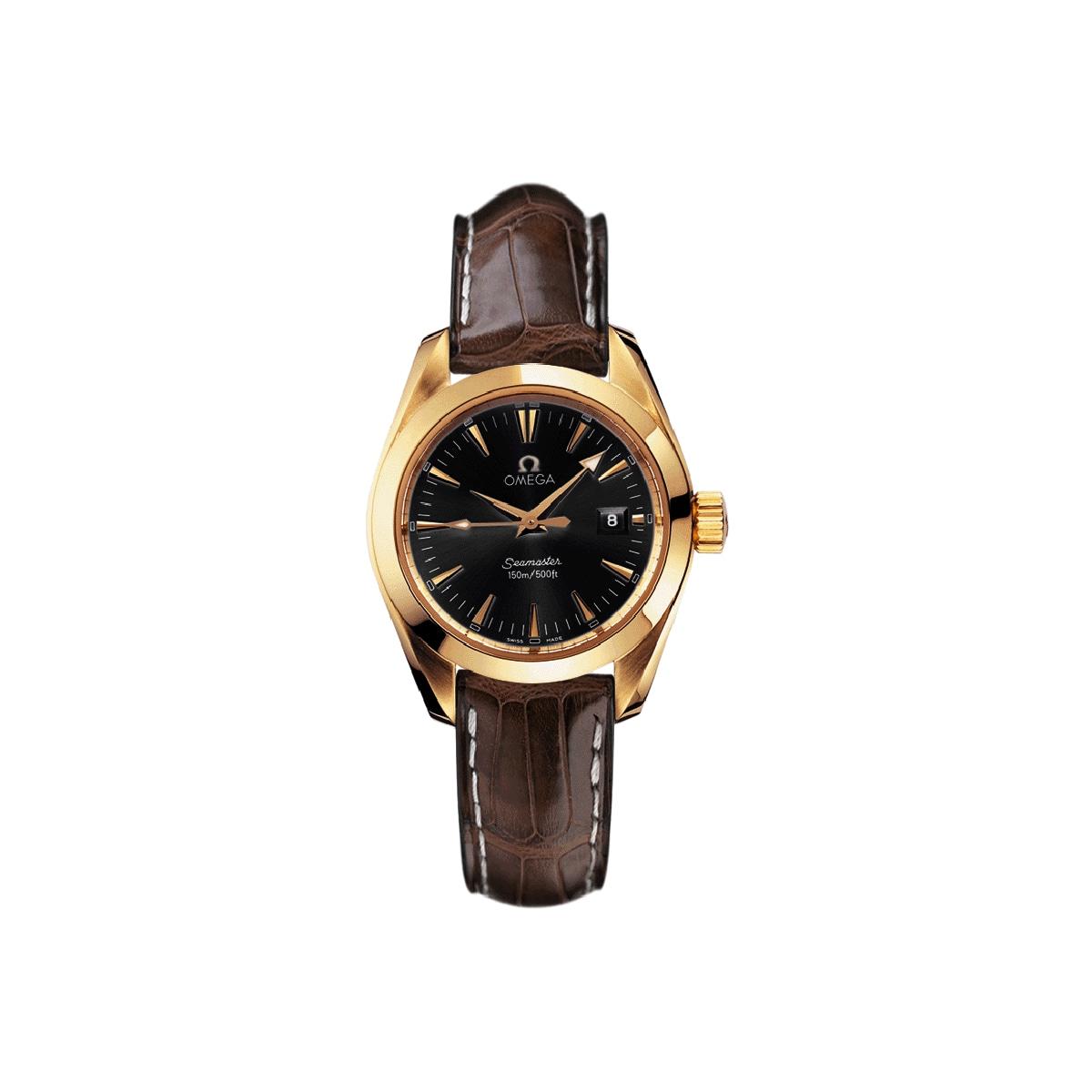 Omega Seamaster Aqua Terra 150M 2677.50 Black Dial, Yellow