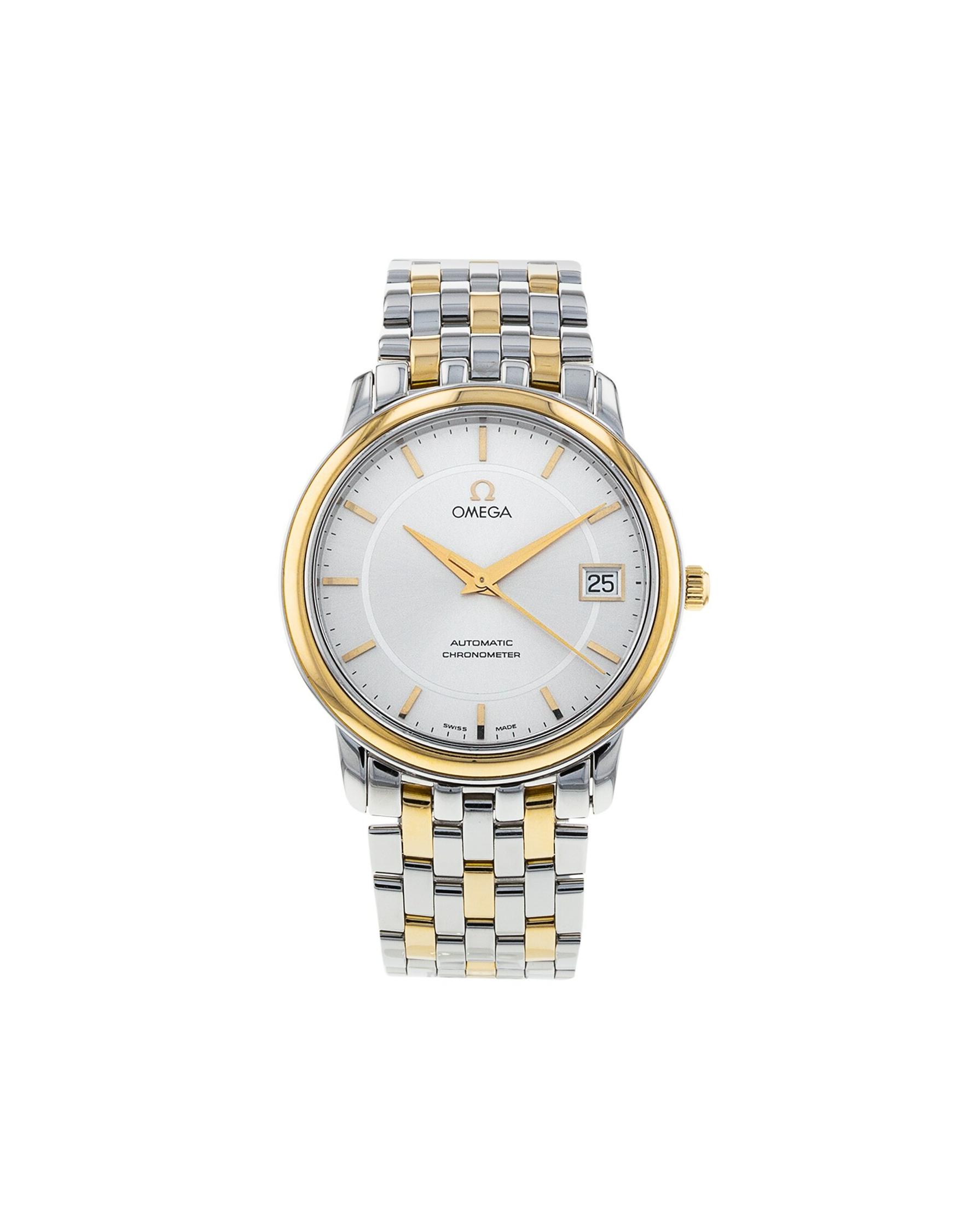 Omega De Ville Prestige 4300.31 Silver Dial, Yellow Gold, 34.7 mm