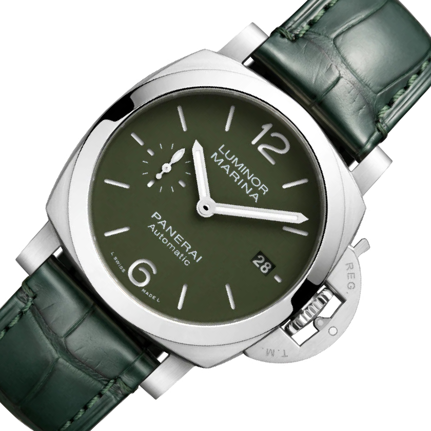 Panerai Luminor Marina 01304 Green Dial, Stainless Steel, 40.0 mm