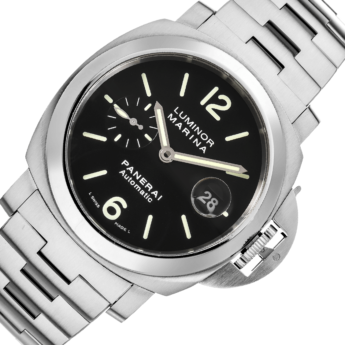 Panerai Luminor Marina 00220 Black Dial, Stainless Steel 