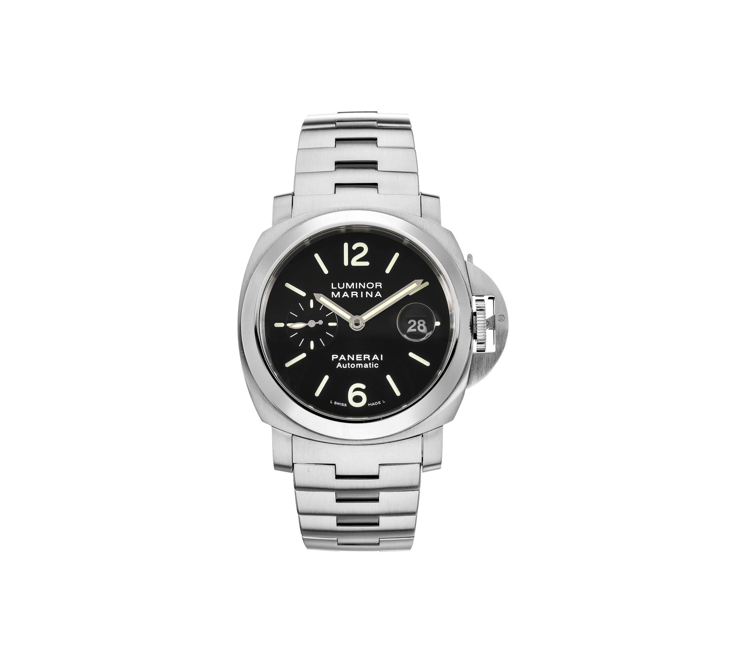 PANERAI Luminor Marina PAM00220 Small seconds black Dial AT Men\'s Watch_956331 Panerai Luminor Marina 00220 Black Dial, Stainless Steel  main image 4