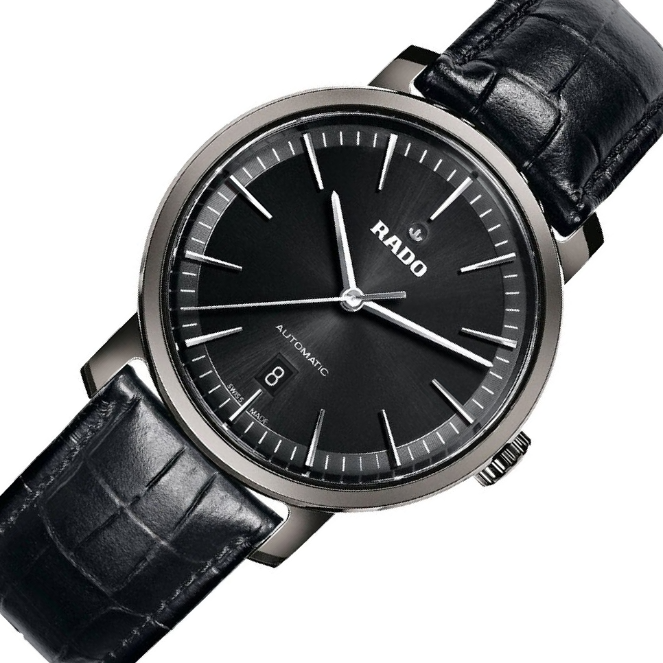 Rado DiaMaster 1407 Black Dial, Plasma High-Tech Ceramic, XL