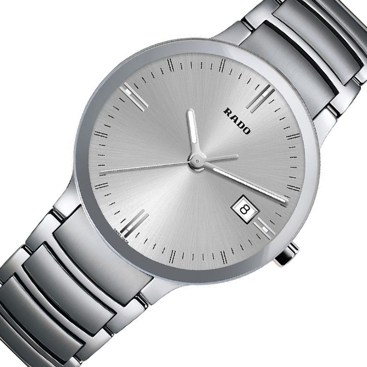 Rado Centrix 3092 Silver Dial, Stainless Steel, Quartz, Men's Watch