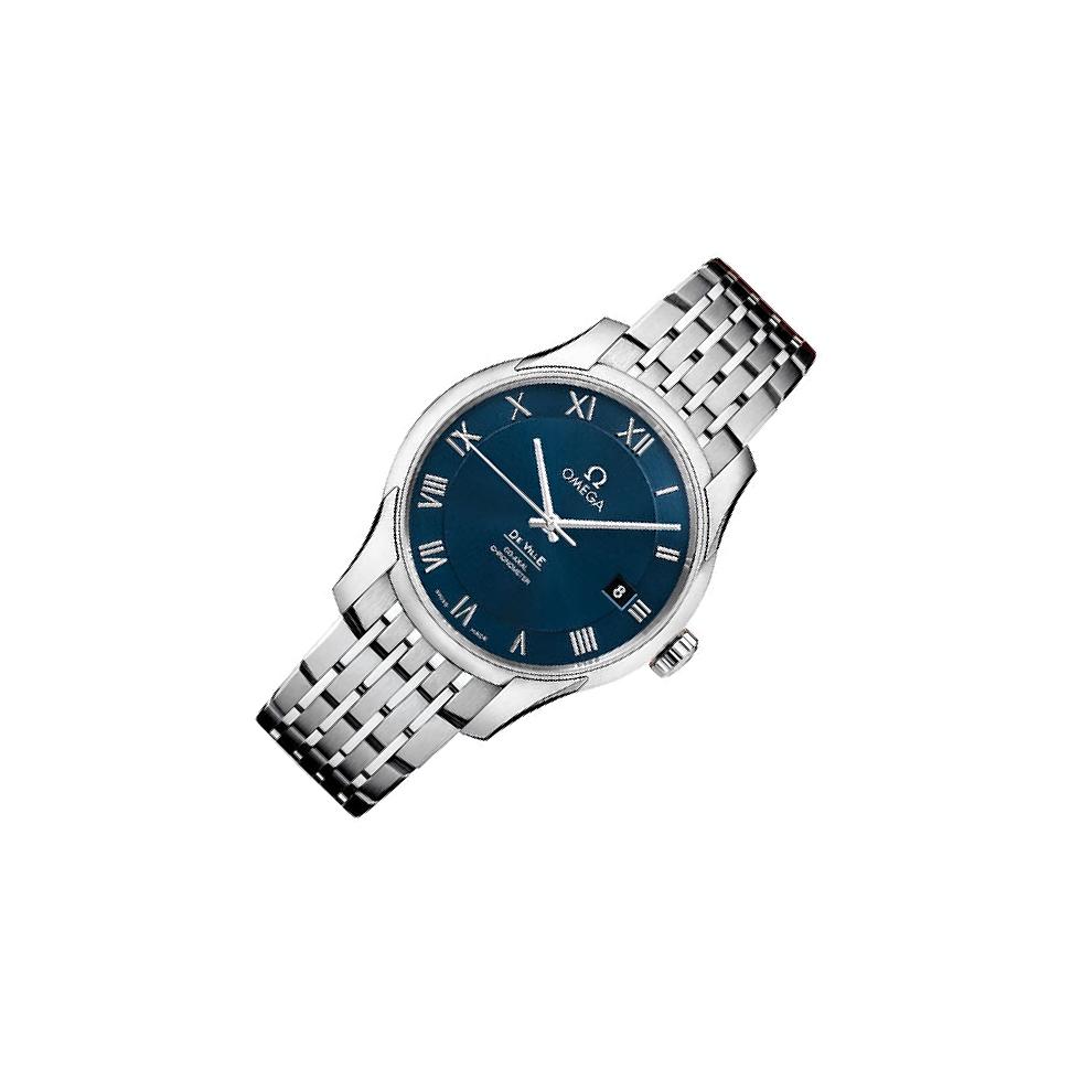 Omega De Ville 41 431.10 Blue Dial, Stainless Steel, 41.0 mm, Self