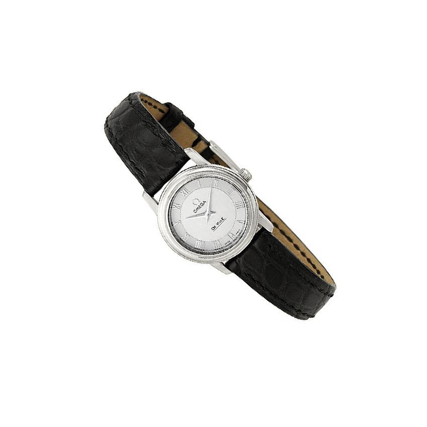 Omega De Ville Prestige 4870.33 Silver Dial, Stainless Steel, 22.0
