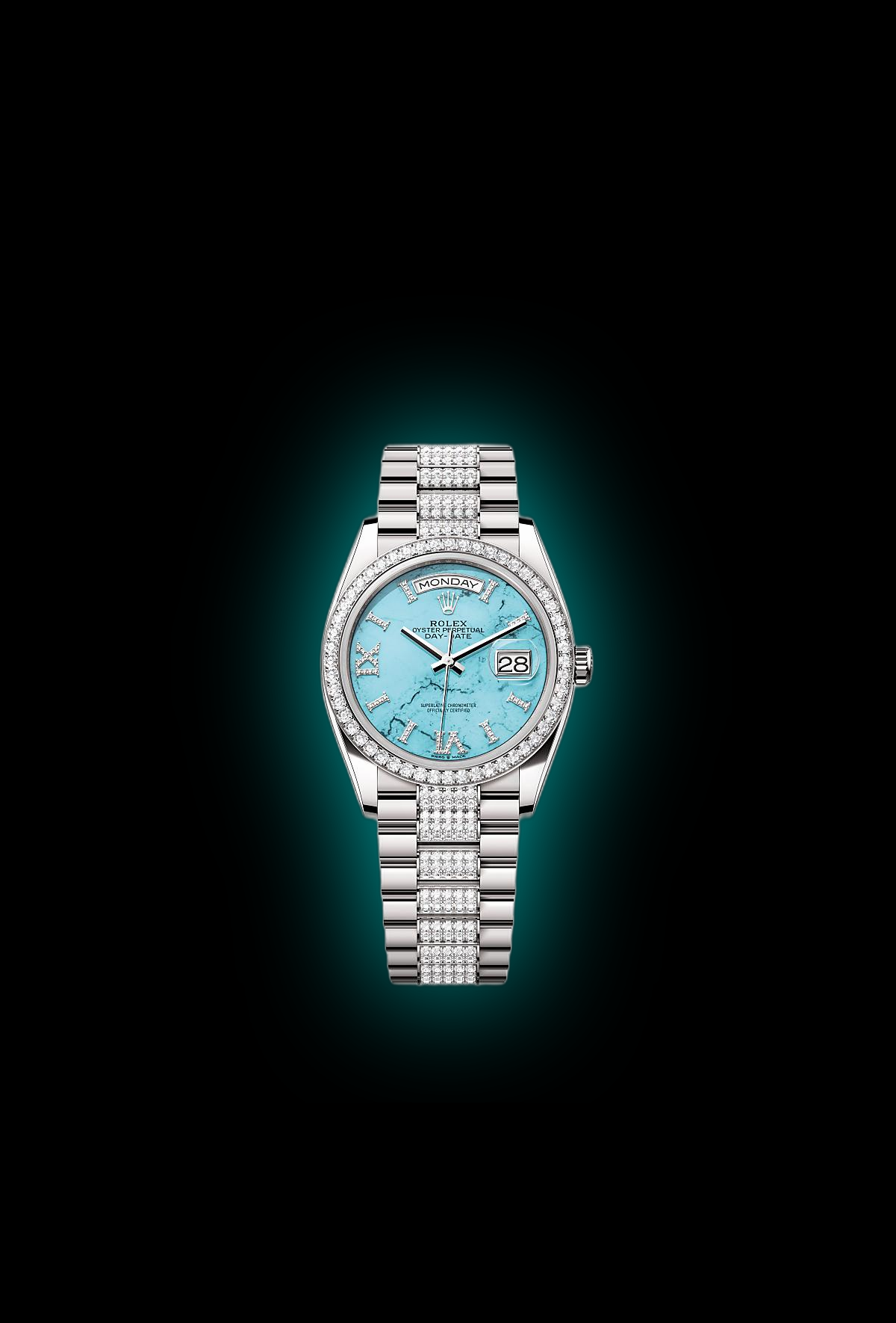 ❤︎ kk☻❤︎ Rolex Day-Date 36 128349 Analog, Self Winding