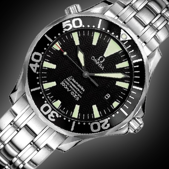 Omega Seamaster Diver 300M 2054.50 Black Dial, Stainless Steel