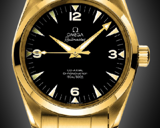 Omega Seamaster Aqua Terra 150M 2103.52 Black Dial, Yellow Gold