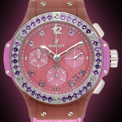 Hublot Big Bang Tutti Frutti 341.XP Purple Dial, 41.0 mm, Linen