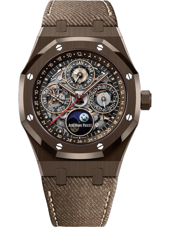 Audemars Piguet Royal Oak 26585 Brown Ceramic, 41.0 mm, Cactus