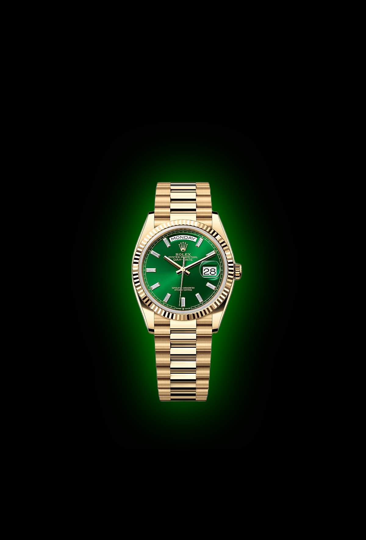 ROLEX キーホルダー イエロー グレー ROLEX キーホルダー イエロー グレー ROLEX - ロレックス