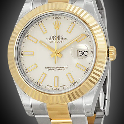 Rolex Datejust 116333 Cream/Ivory Dial, Stainless Steel  display picture 1