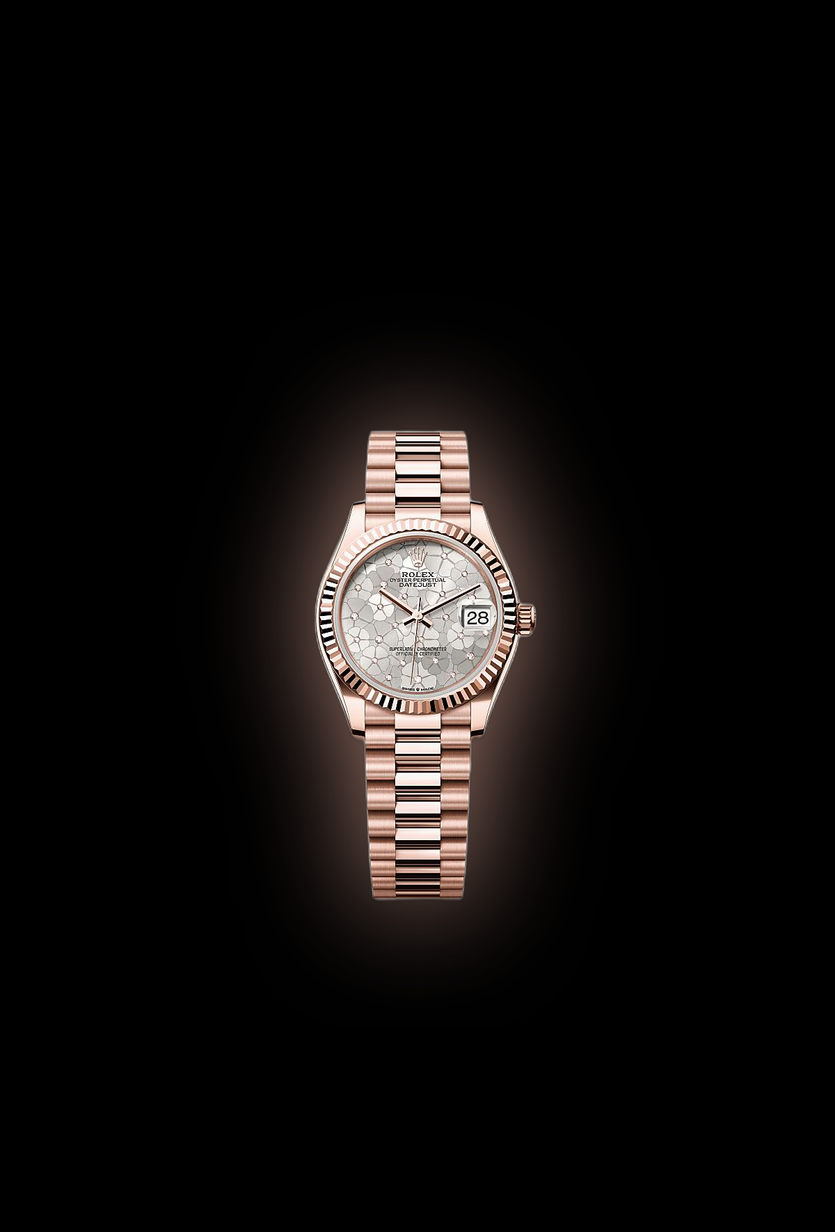 Rolex Datejust 31 278275 Silver Dial, Rose Gold, 31.0 mm, Self Winding