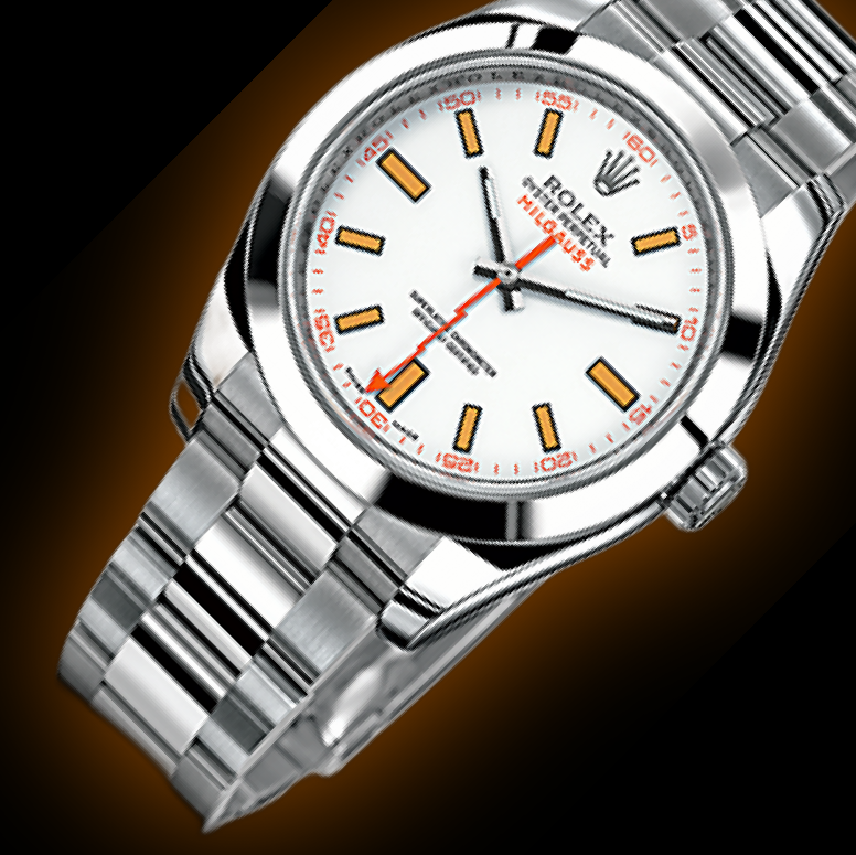 Rolex Milgauss 116400 White Dial, Stainless Steel, 40.0 mm, 48.0 hours