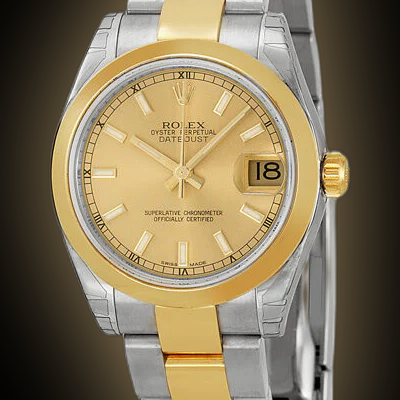 Rolex Lady-Datejust 31 178243 Champagne Dial, Stainless Steel