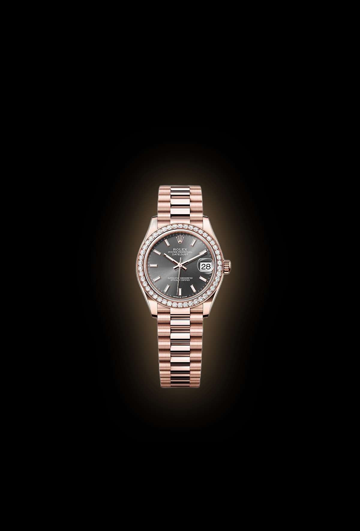 Rolex Datejust 31 278285 Slate Dial, 18 kt Everose Gold, 31.0 mm