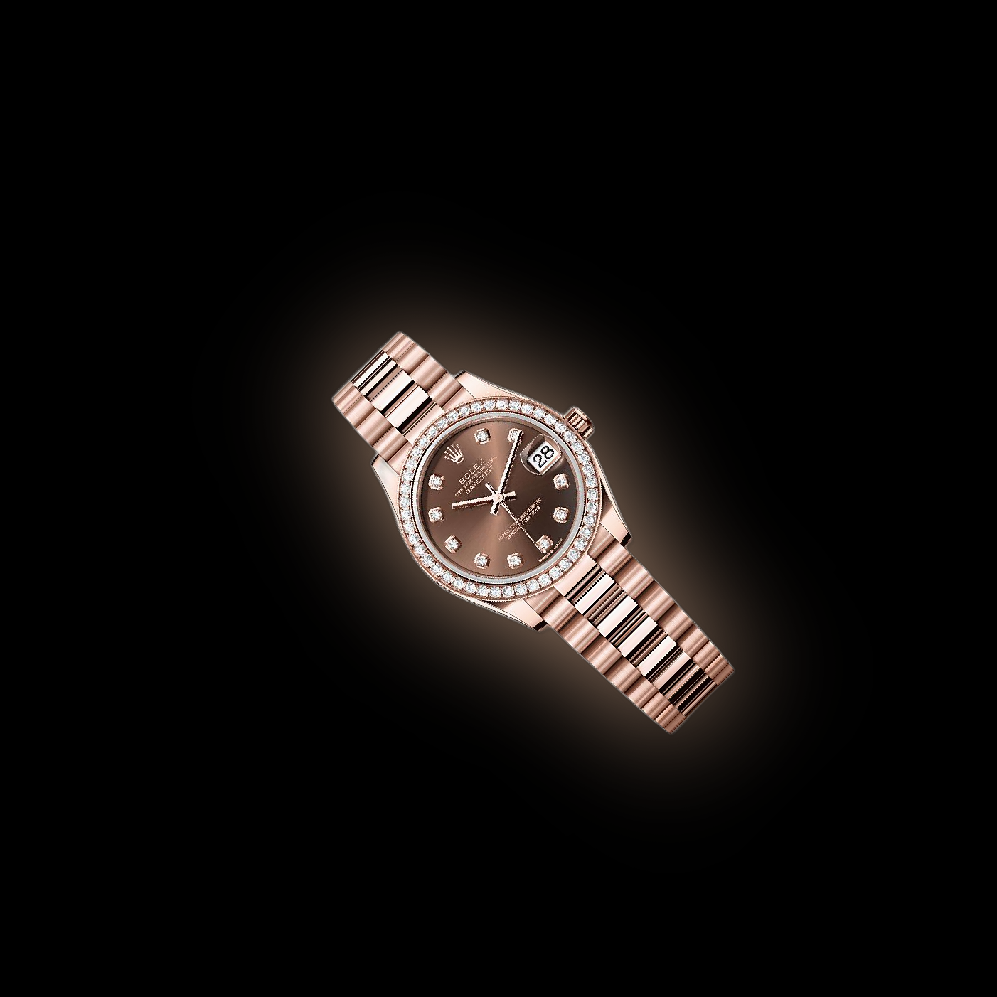 Rolex Datejust 31 278285 Chocolate Dial, 18 kt Everose Gold, 31.0