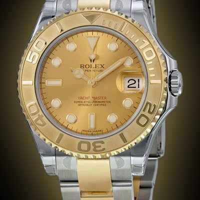 Rolex Yacht-Master 168623 Gold Dial, mm, Automatic, Unisex
