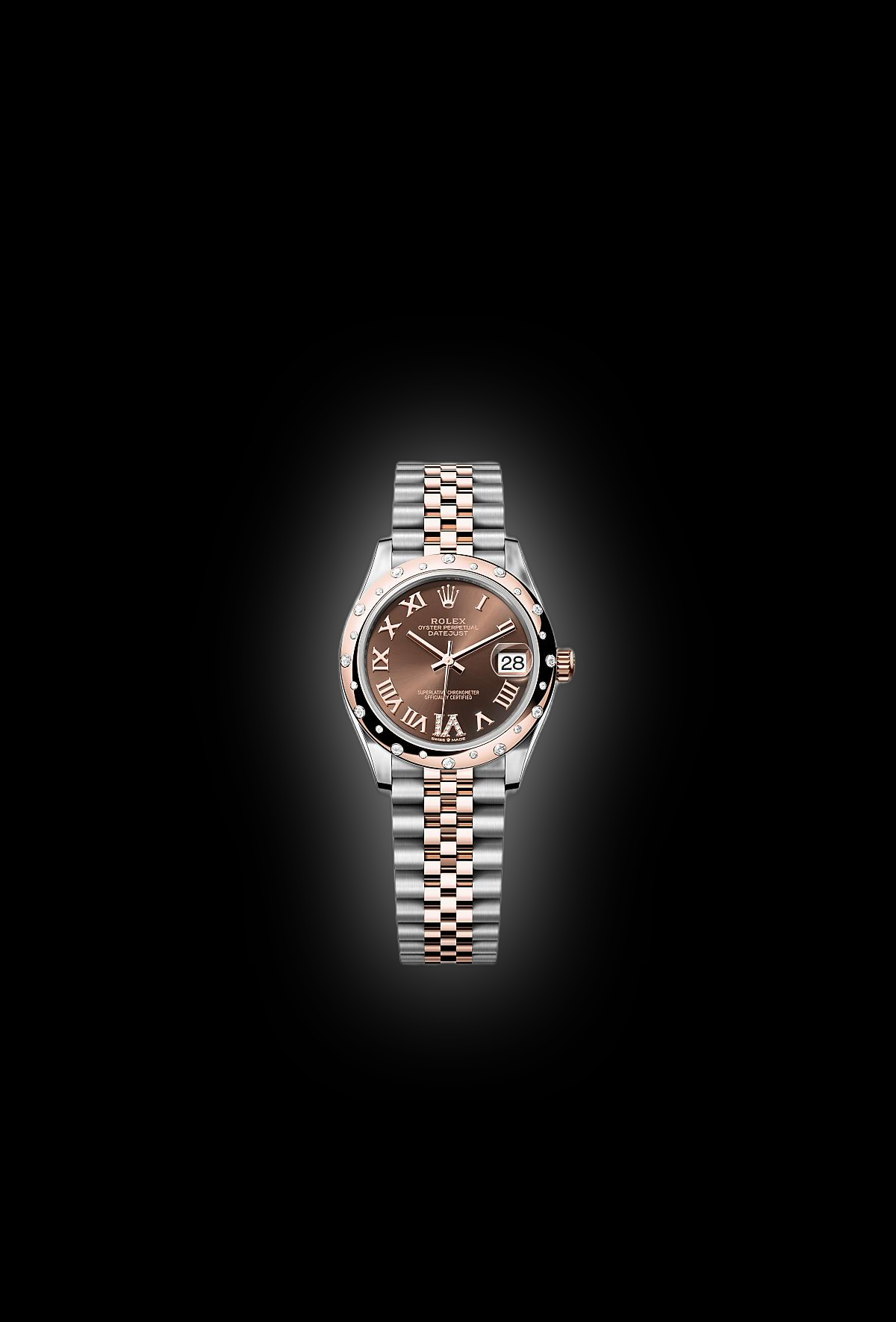 Rolex Datejust 31 278341 Chocolate Dial, Everose Rolesor, 31.0 mm