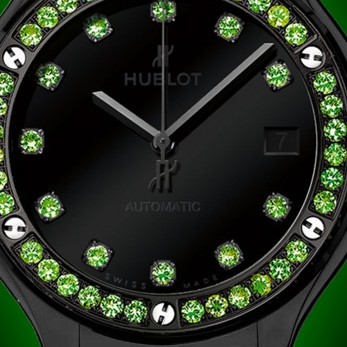 Hublot Classic Fusion 565.CX Black Dial, Ceramic, 38.0 mm, Self