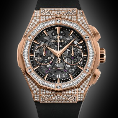 Hublot Classic Fusion 45 525.OX Skeleton Dial, Red Gold, 45.0 mm