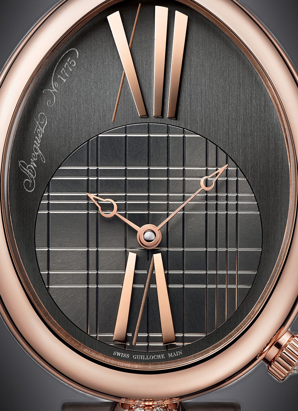 Breguet Reine de Naples 8968 Grey Dial, Rose Gold, Self Winding