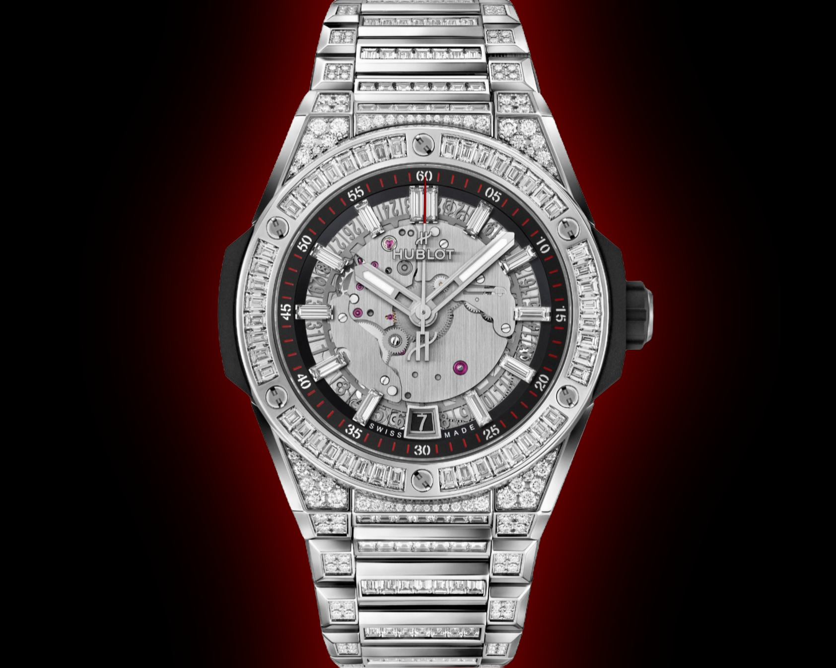 Hublot Big Bang 40 Polished Titanium, mm, Integrated