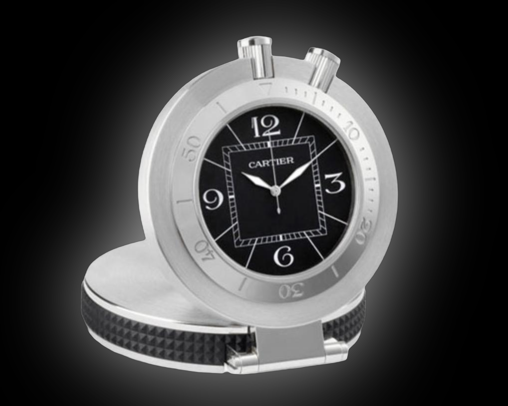 Cartier Pasha de Cartier W010 Black Dial, Stainless Steel, 66.0 mm