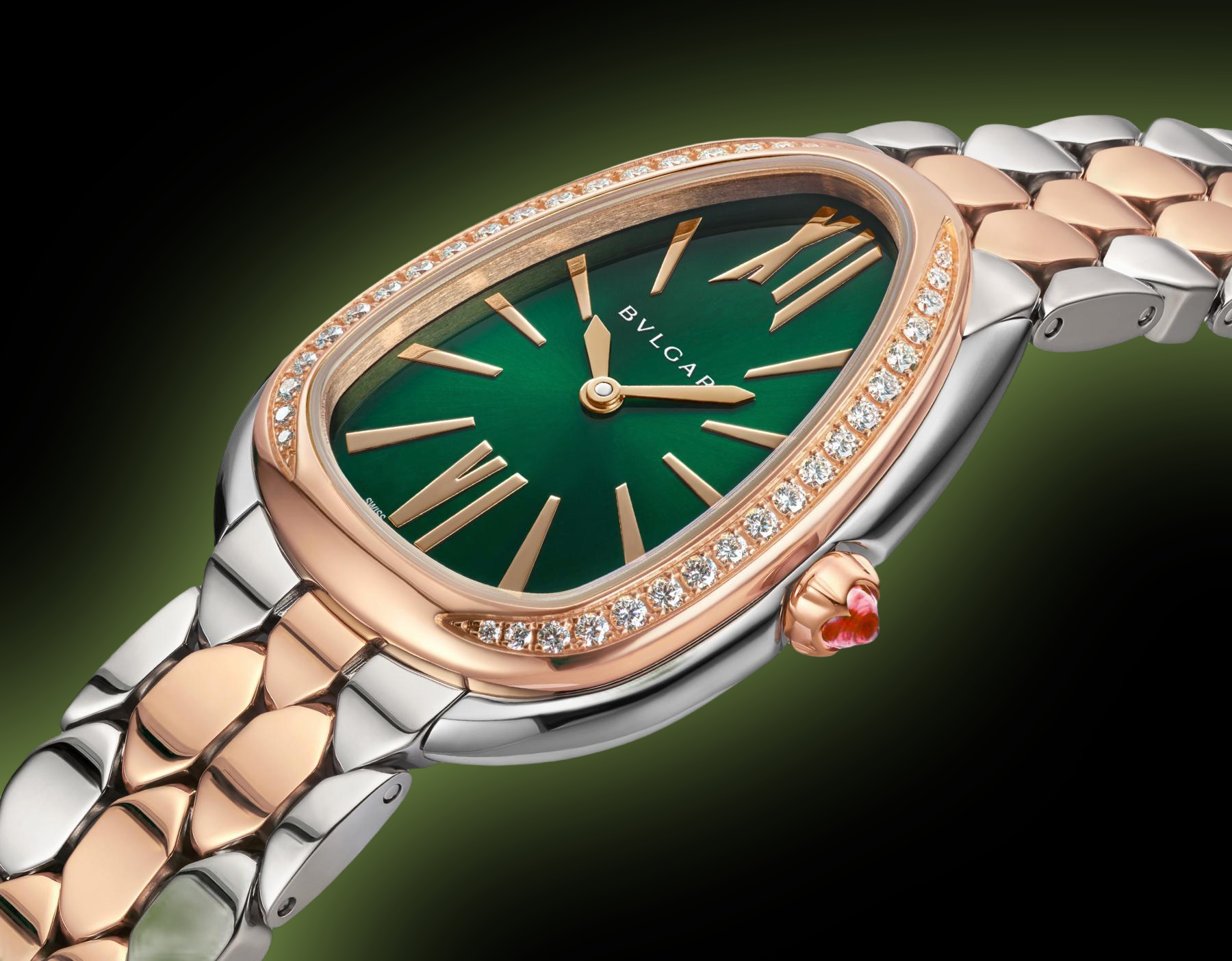 Bulgari Serpenti Seduttori Rose Gold, 33.0 mm, 30.0 m