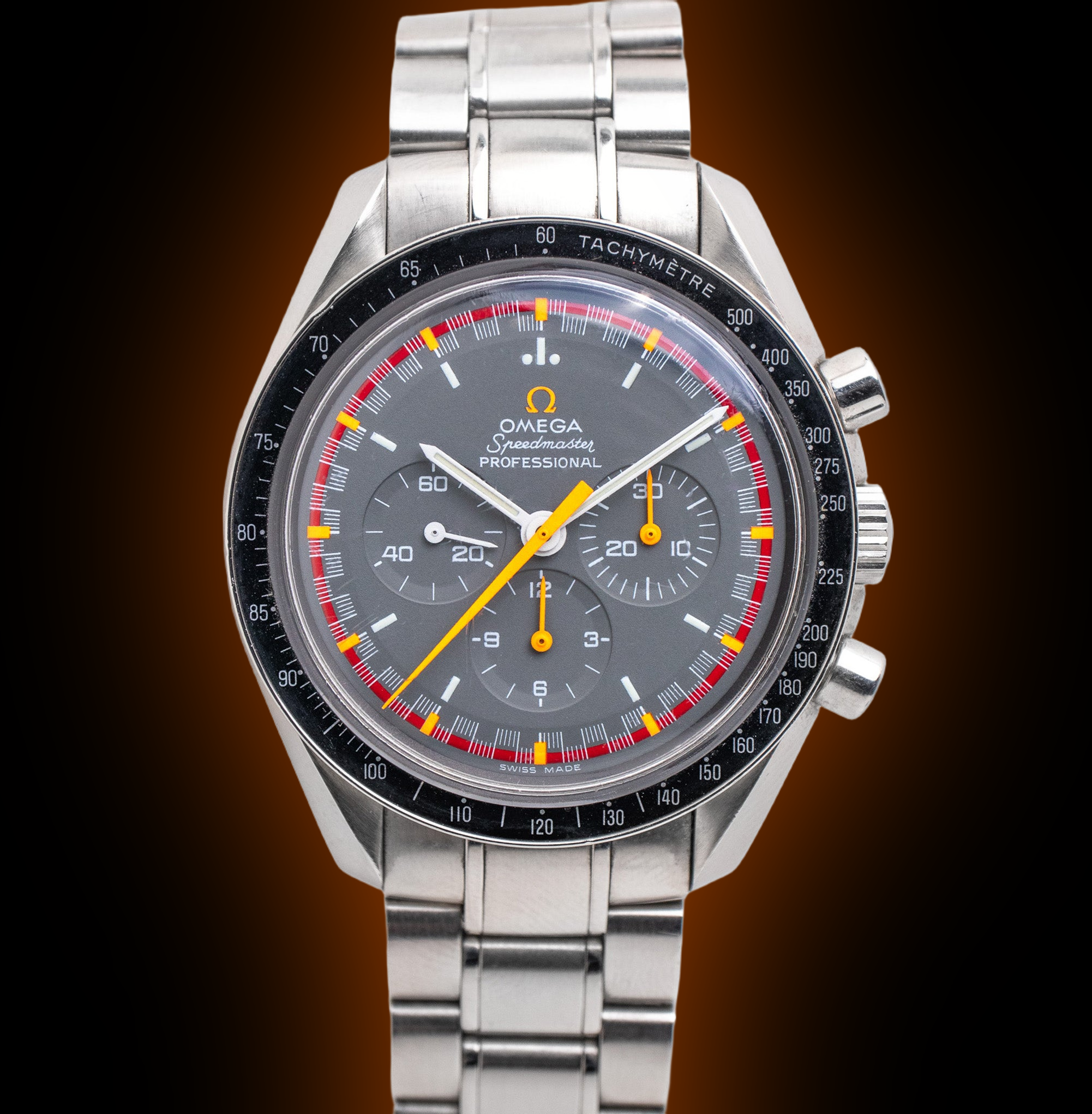 Omega Speedmaster Moonwatch 3570.40 Japan Racing Nickname Dial