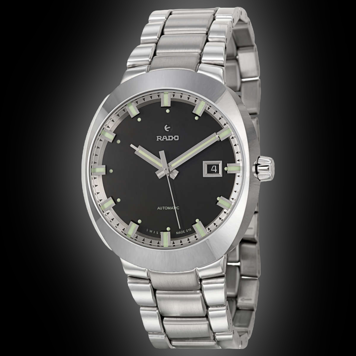 Rado D-Star 1593 Black Dial, Ceramos, Automatic, Men's Watch