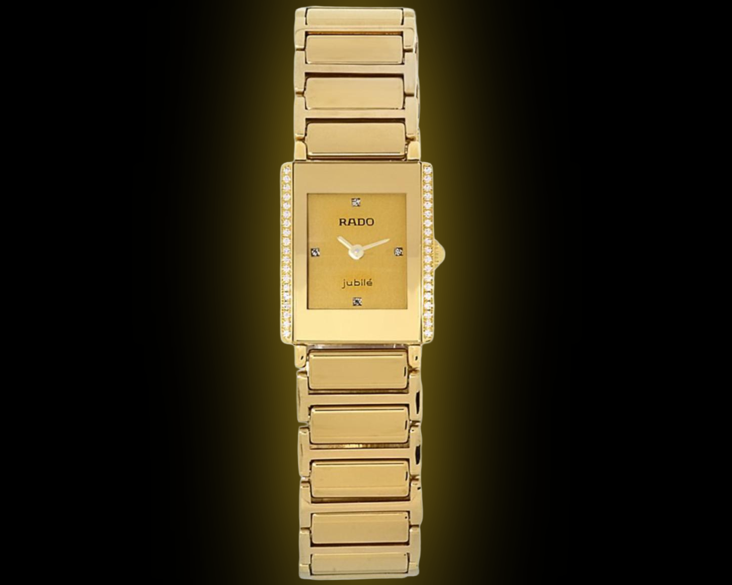RADO ゴールド シルバー 時計ジャンク扱い RADO DiaStar Original (38mm) Gold Dial / Gold-Tone Stainless