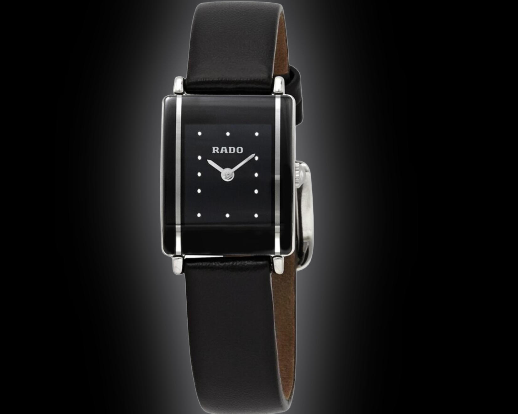 Rado Integral 2048 Black Dial, Ceramic, 18.0 mm, Ladies Watch