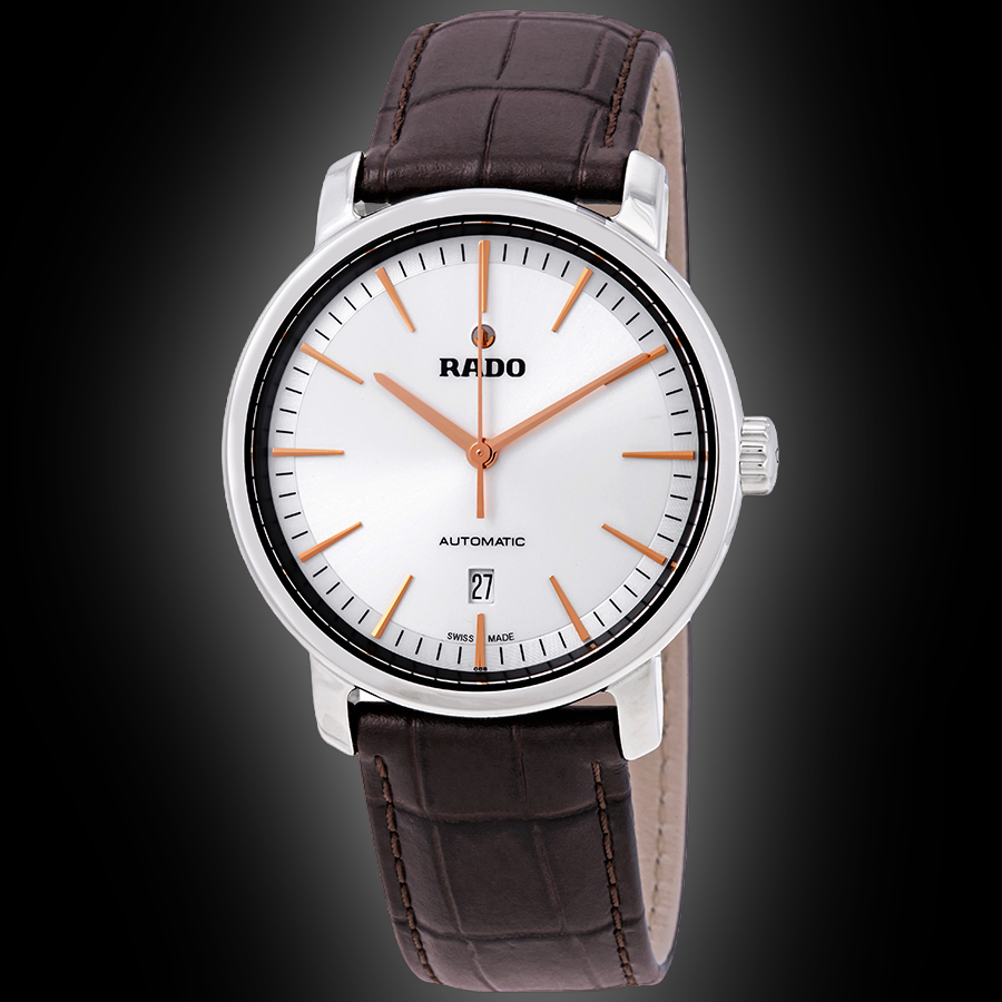 Rado DiaMaster 1407 Silver Dial, Plasma High-Tech Ceramic