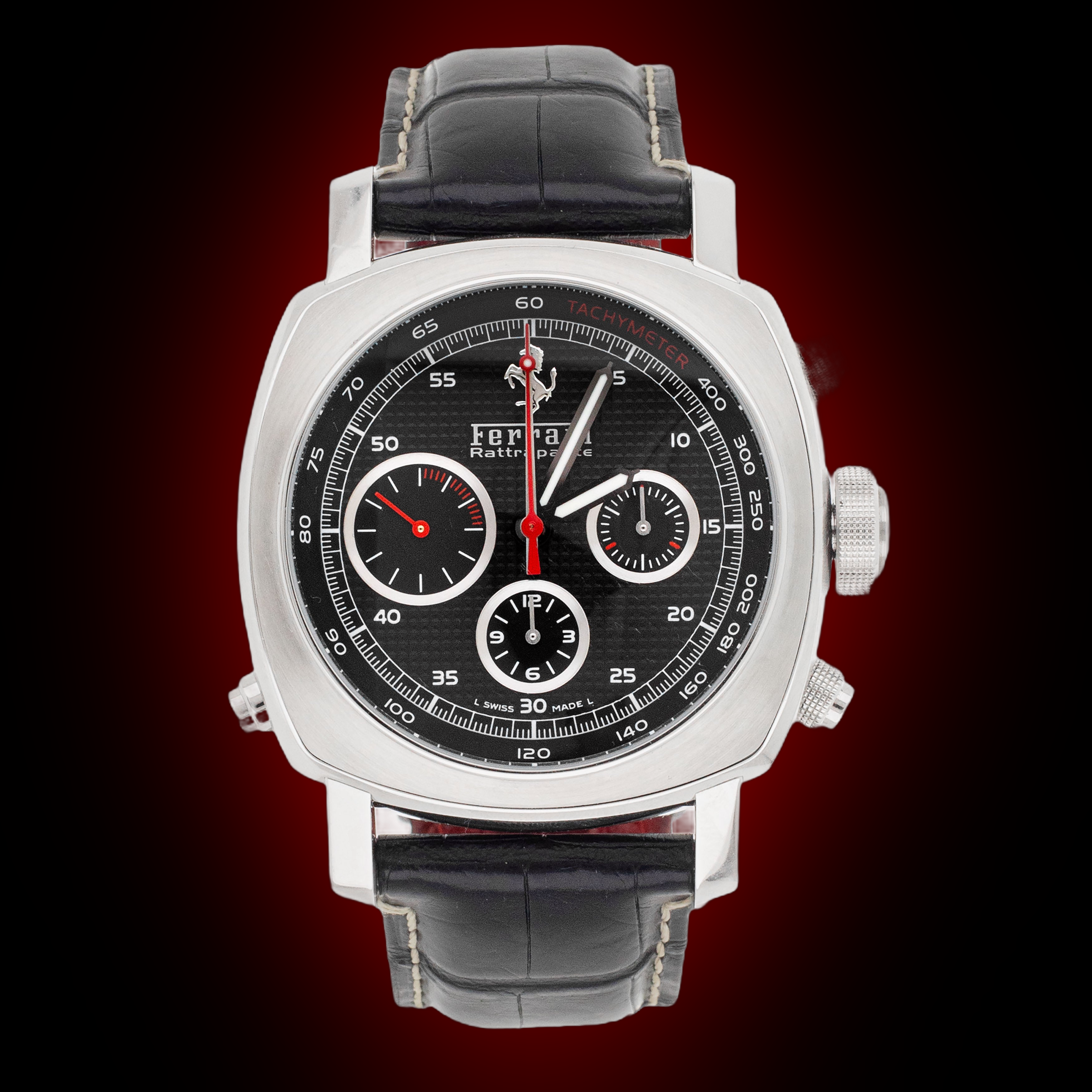 PANERAI パネライ Ferrari Rattrapante Panerai Ferrari Granturismo Rattrapante Black FER00005 | Sky