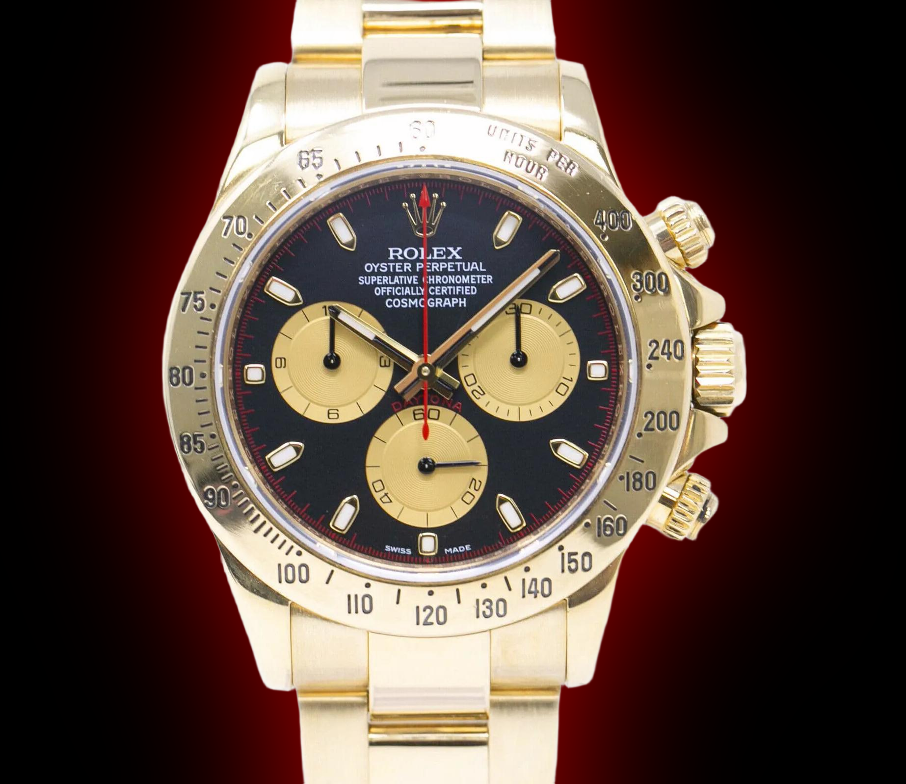 ロルカナ　ピンバッジ Buy Rolex Daytona ref. 116528 Crystal Dial - Full Set