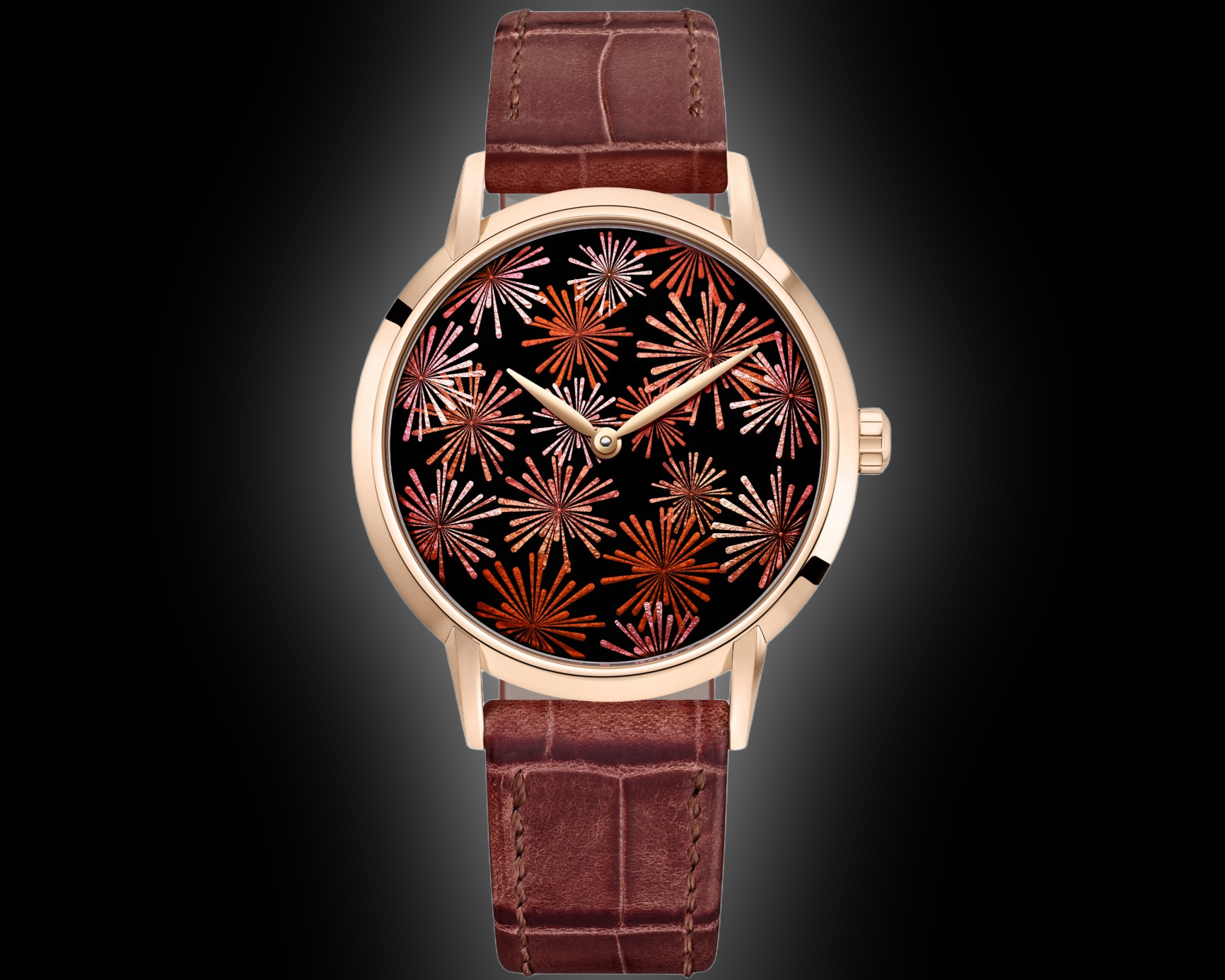 TAOS Whispers of Time Euphorie Red Dial, 5N Pink Gold, 38.0 mm, Grand ...