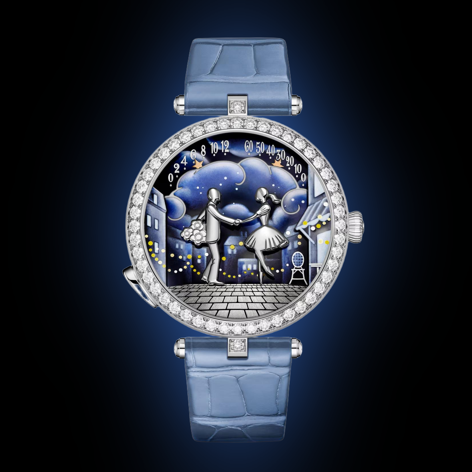 Van Cleef & Arpels Poetic Complications Lady Bal Des Amoureux 18K